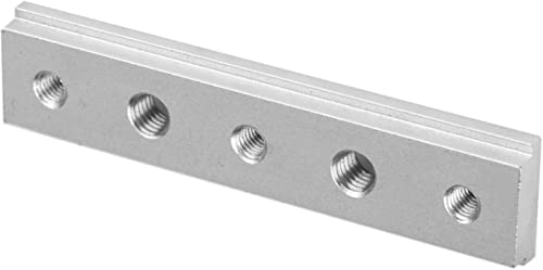100mm Aluminum Alloy T-Slot Slider Bar Miter Track Jig T Screw Fixture Slot T-Slot Sliding Bar with M6 M8 Holes for Table Saw Router Table Woodworking Tool (200mm) - Image 4