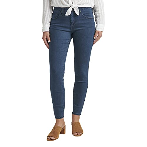 JAG Jeans Women's Cecilia Mid Rise Skinny Jeans, Castle Rock Edb403, 16