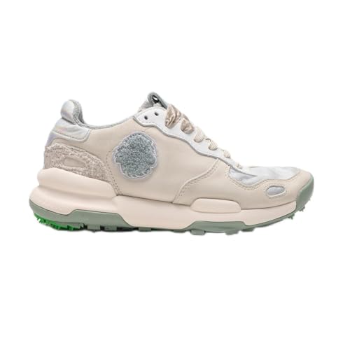 Satorisan - Chaussures Casual pour Femme - Chacrona Premium - Sneakers Urbaines en Cuir Respectueuses, Confortables et Durables - Couleur Salt Havana - Taille 40