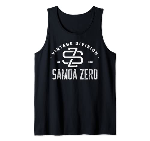 T-shirt samoan américain vintage Samoa Zero Débardeur