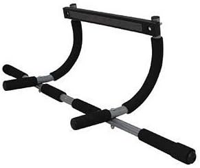 Pull-Up Push-Up Chin-Up Dip & Core Workout Bar • Strength Training Upper Body Multi-Purpose Workout & Exercise Bar • Fits Standard Interior Doorways 24″-32″ Wide