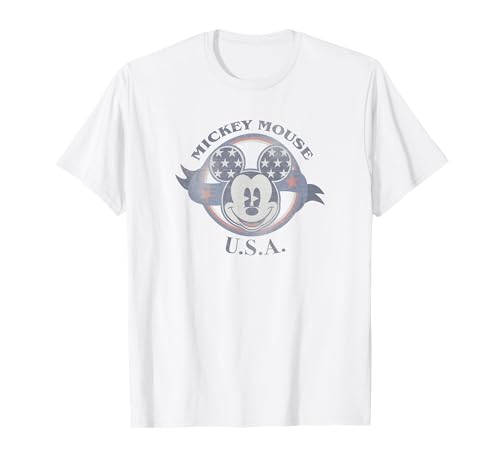T-shirt Mickey Mouse Disney USA idéal pour votre look urbain
