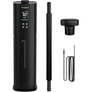 VIVOSUN Umidificatore per Piante 9L Smart Humidifier AeroStream H09 24dB Silenzioso Nebbia Fredda 360° 60h Fill Ultrasuoni per Tenda da Coltivazione