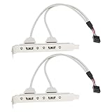 Vorsichtsmaßnahmen : Diese Karte kann nur die Schnittstelle des Motherboards selbst vom USB2.0-Pin zur USB2.0-Schnittstelle erweitern, es gibt keine Konvertierungsfunktion, bitte kaufen Sie den Sockel sorgfältig