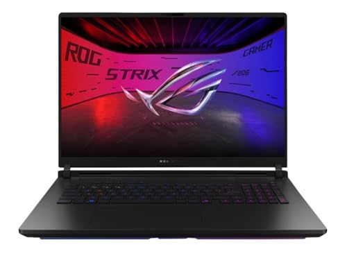 Image of ASUS ROG Strix Scar 18 Gaming Laptop | Intel Core Ultra 9 275HX | NVIDIA GeForce RTX 5090 | 64GB DDR5 2TB SSD Windows 11 Pro Off Black Bundle with Targus HD3 Gaming Chill Mat