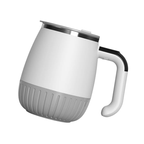 JSGHGDF Portable Mixer Mug 6500RPM Motor Rechargeable Battery & Real-Time Temp For Hot/Cold Beverages Food Grade Mixing Cup Gift