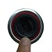 JessicaAlba Aluminum Car Engine Start Stop Ignition Key Ring Car Auto Interior Decoration for Mercedes Benz AMG Glk Ml Gl Cla Gla CLS Red Color 1Pc