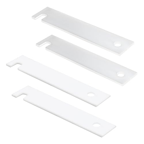 WE3M51 WE3M52 Clothes Dryer Nylon and Teflon Drum Bearing Slide Replacement Kit Replacement for GE Dryer Parts Front Bearing Kit 4 PCS.