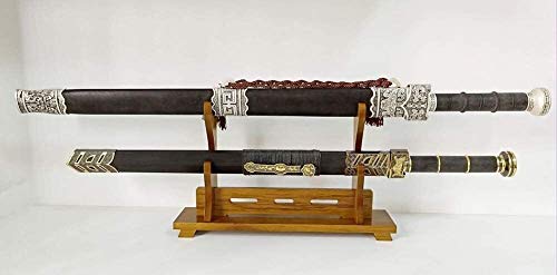 Support d'épée katana en panneau de densité pour présentoir de samouraï