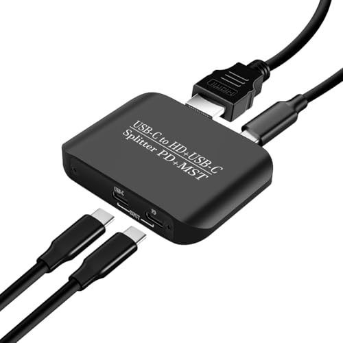 Adaptateur MST Type-C 4K60 répartiteur HDMI homodyne - 5