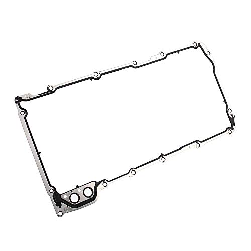 Yorten Junta de óleo do motor do cárter do motor compatível com Chevrolet Pontiac 5.3 5.7 6.0 LSX LS
