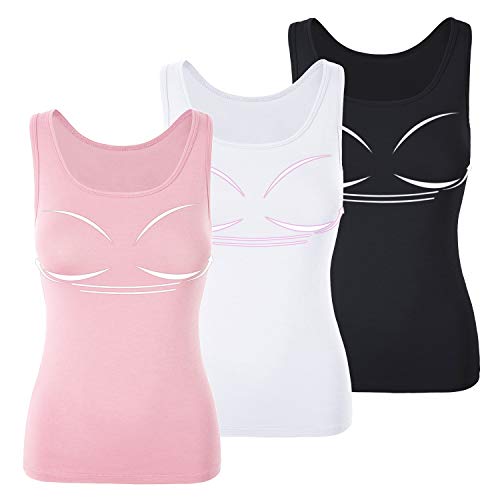 Mujer Camisola Sujetador Camiseta sin Mangas Camisola