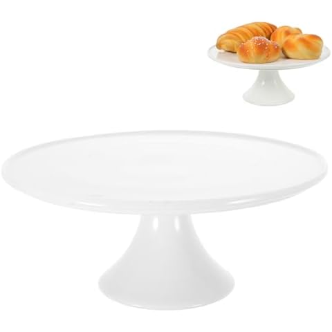 Angoily 8.84 Inch Ceramic Cake Stand Cover