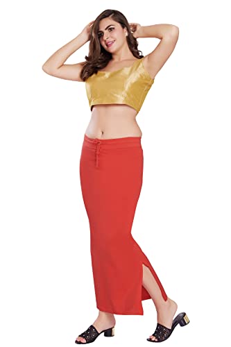 Image of RANI SAAHIBA Women's Stretchy Slim Fishcut Petticoat Cotton Shapewear