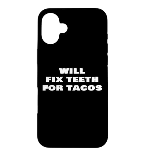 Will Fix Teeth For Tacos �ʔ������Ȉ� ���ȋ����� ���� �X�}�z�P�[�X iPhone 16 Plus �p