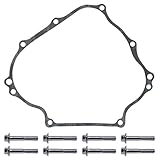 Red Hawk ENG-231 Crankcase Gasket Compatible with/Replacement for E-Z-GO RXV 2008 and Newer, Gas 603512 Golf Carts