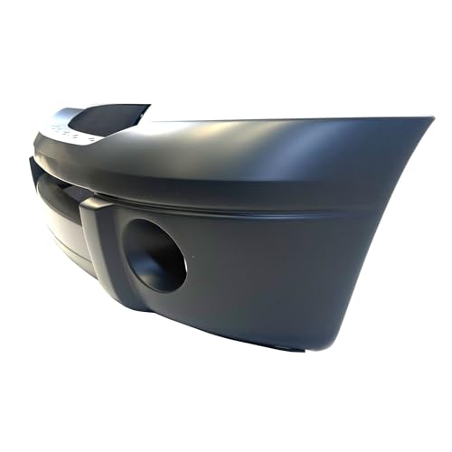 Image of FitParts Compatible with Dodge Ram 2006-2009 Front Bumper Cover | Primed, With Fog Light Holes, Ready to Paint, OEM 68001349AA, CH1000873