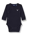  GANT Unisex Baby ORIGINAL Body T-Shirt, Evening Blue, 74