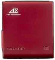 SHARP ポータブルMDプレーヤー MD-DS70-R レッド MDLP対応 SHARP ポータブルMDプレーヤー MD-DS70-R レッド MDLP対応 SHARP