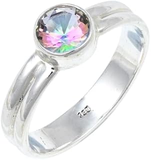 gemstone band ring 925 sterling silver ring men and women band ring all sizes band ring handmade TSR133