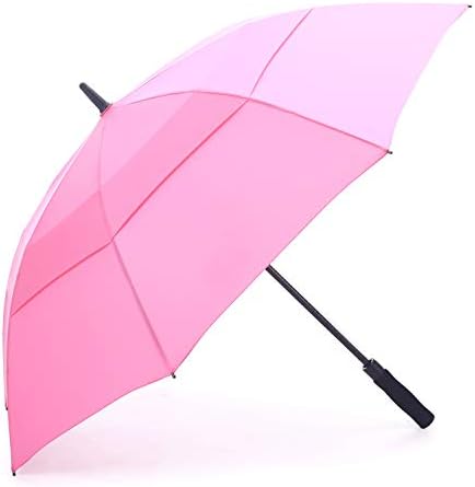 RUMBRELLA Golf Umbrella Windproof UV Umbrellas Large UPF 50+ Auto Open 55IN
