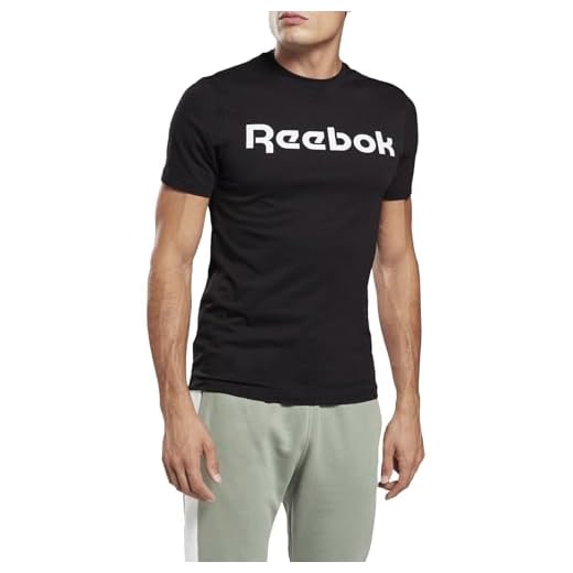 Reebok GS Linear Rea Black/White XL Mens