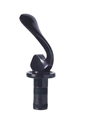 L'Atelier du Vin 095383-1 - Tapón (ABS y Silicona), Color Negro Cover