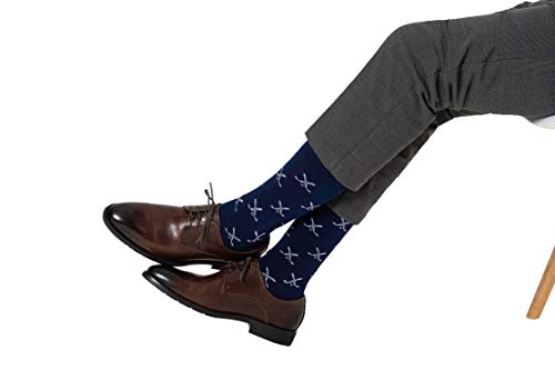 Ice Hockey Socks For Him | Fun Ice Hockey Player Socks Gift For Her | Happy Gift Socks Quirky Novelty Present For Dad | Socks For Him (Icehockeycross) #TOP7