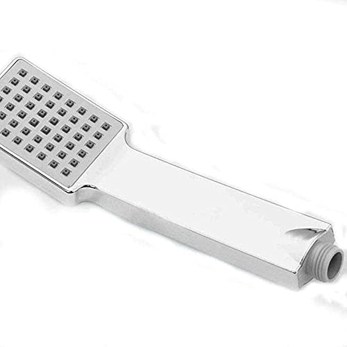 Pommeau de douche carré avec outils de fixation et support fixe