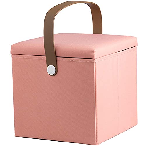 Repose-pied de rangement pliable carr&eacute; pour lib&eacute;rer de l\'espace - 2