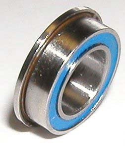 F608-2RS Flanged Bearing 8x22x7 Sealed Miniature Ball Bearings