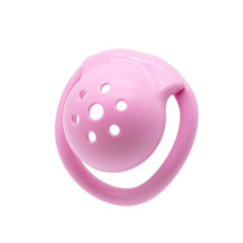 Luoyoupin鍋蓋処女錠埋め込み式錠前処女装置女装男子CB錠器ペニス拘束SM下部コーチング (ピンク色)