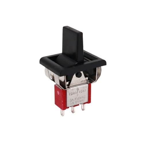 Interruptor basculante mini MOM-OFF-MOM para restaurar paneles de control y proyectos de simulación 6