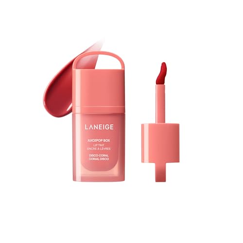 LANEIGE JuicePop Box Lip Tint: Long-Lasting Hydrating Lightweight Tint...
