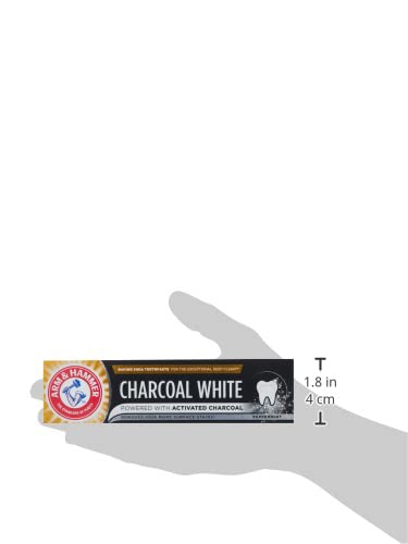 Arm & Hammer Charcoal White Toothpaste, 75Ml #TOP3