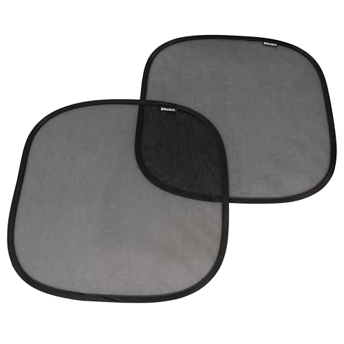 Static Car Sunshade 2pcs, Black - Image 3