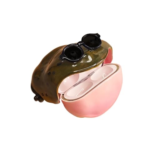 AirPods �P�[�X �J�G���f�U�C�� AirPods Pro �Ή� ���背�W�� ���l�N�^�C ���I �v���[���g �M�t�g (�T���O���X�J�G��,AirPods Pro 2)