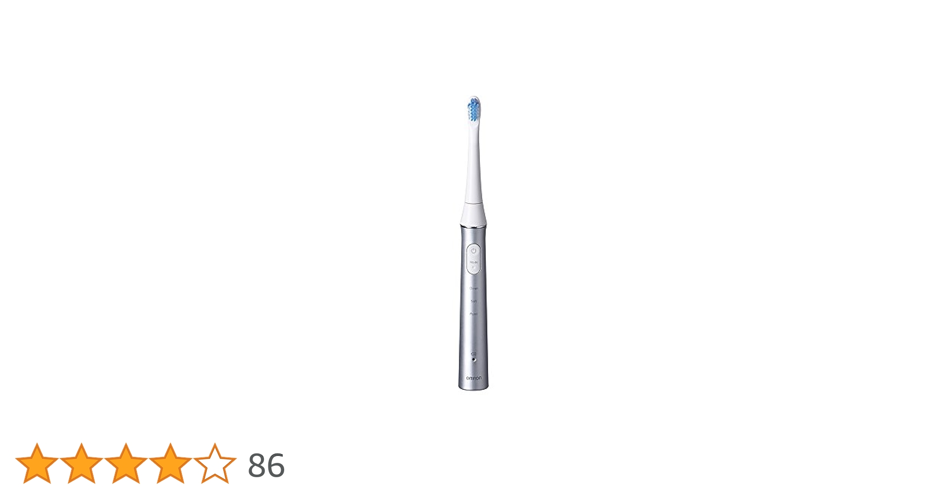 ［新品未開封］OMRON HT-B315-SL 音波式電動歯ブラシ 充電式 HT-B315-SL シルバー | オムロン