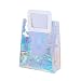 Bolsas de Mano Transparente PVC, Bolsa de Aseo Transparente, Bolsa Cosmética Láser, Bolsa Maquillaje Transparente con Asa Cuero para Playa, Viajes, Citas, Vacaciones, Aire Libre, Gimnasio
