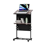 Portable Podium Stand with 7...