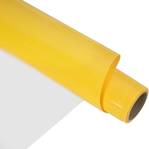 Vinyle HTV 3D Puff jaune durable pour découpe Cameo de précision - 8