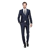 BENVENUTO Benvenuto Purple - Slim Fit - Herren Baukasten Sakko für Jungen Trend-Anzug mit sehr schlankem Schnitt, Adonis (20657, Modell: 61283)