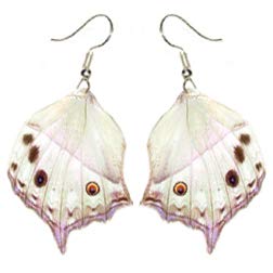 BicBugs Salamis parhassus Pink Purple hindwing Earrings