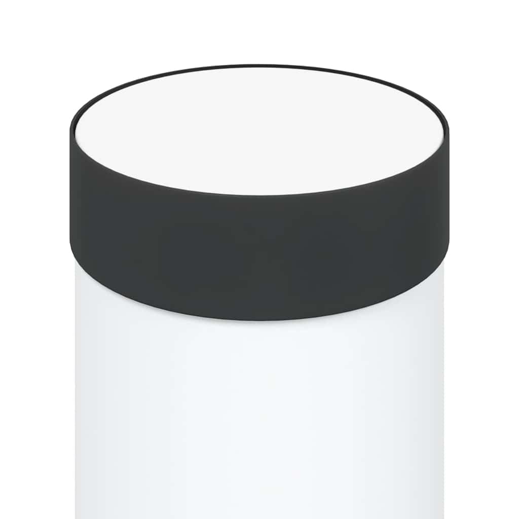 Lampada a colonna in acciaio inox con sensore, altezza 110 cm, IP44, resistente alle intemperie, per esterni, terrazza, vialetto, giardino, con diffusore e sensore di movimento PIR a 120°