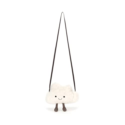 Jellycat Amuseables Cloud Plush Bag, 9 inches - Crossbody and Shoulder Purse - Fun and Unique Handbag - Image 5