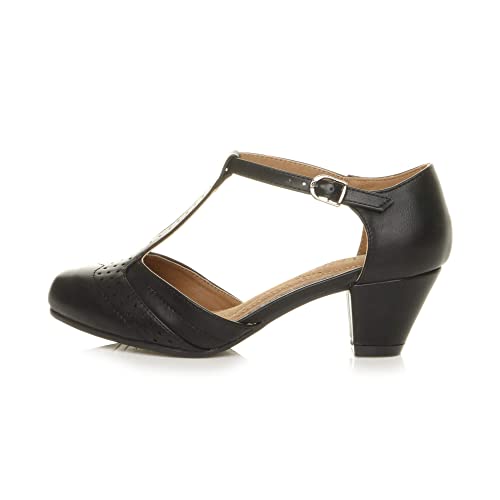 Damesschoenen met middelhoge hak, salomiert, maat - Image 3