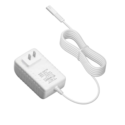 Charger for Waterpik WP360 WP360W WP450 WP450W Water Flosser Replacement Adapter Power Cord 3V 6.5Ft - (Only Compatible with 2 Prong Connector Series)