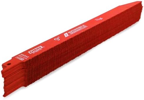 25 Pack 9 inch 14/18 TPI Sawzall Blades Metal