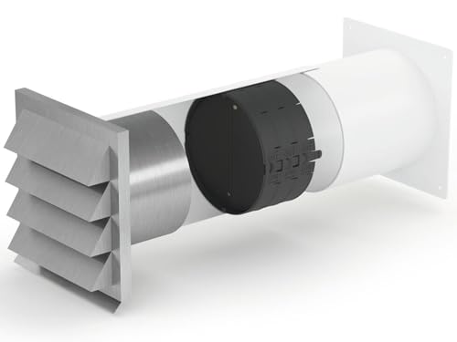 E-Jal 150 Mauerkasten inkl. THERMOBOX Wärmerückhaltesystem/Rundrohranschluss / Compair flow 150 (System Ø 150)