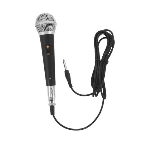 VICASKY Handheld Microphone Cable Dynamic Singing Mic for Karaoke Public Speaking